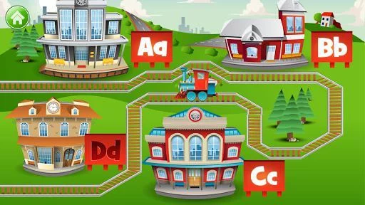 Изображение игры: Learn Letter Names and Sounds with ABC Trains