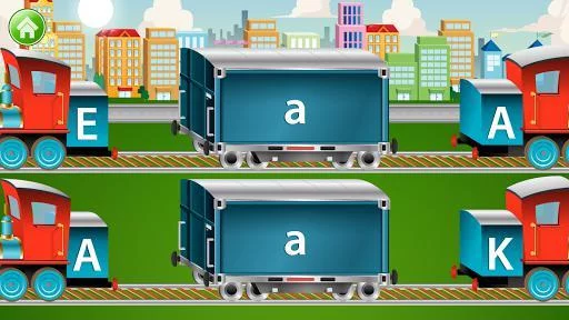 Изображение игры: Learn Letter Names and Sounds with ABC Trains