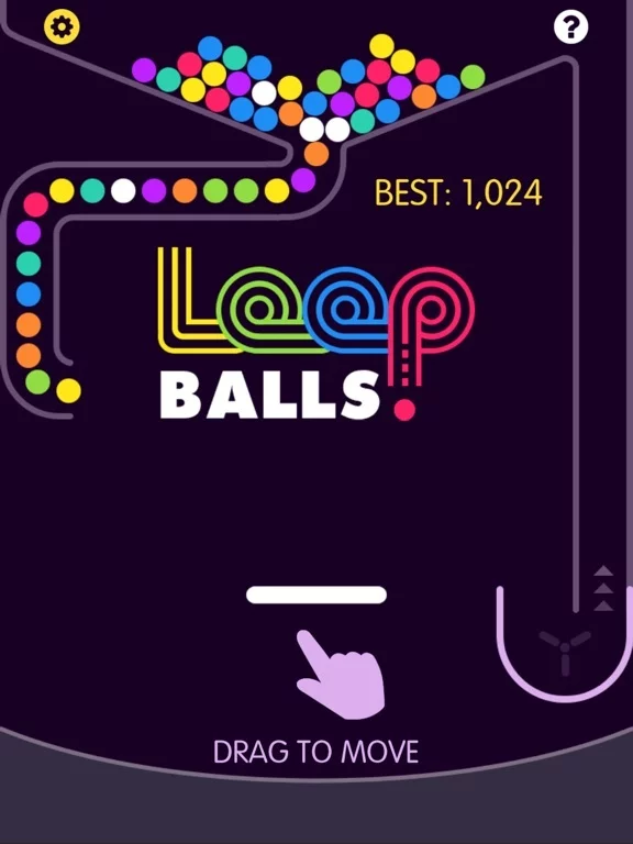 Изображение игры: Loop Balls