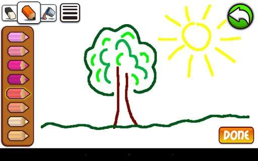 Изображение игры: Kids Painting (Lite)