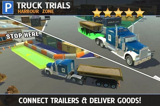 Изображение игры: Truck Trials: Harbour Zone