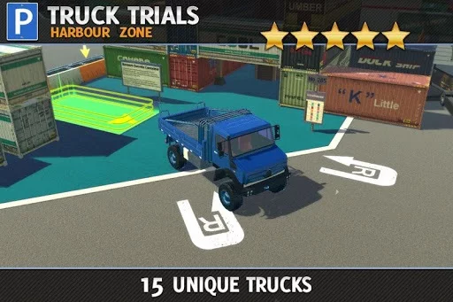Изображение игры: Truck Trials: Harbour Zone