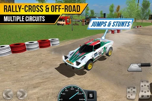 Изображение игры: Driving School Test Car Racing