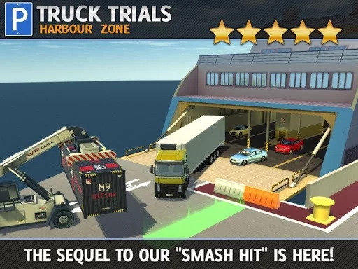 Изображение игры: Truck Trials: Harbour Zone
