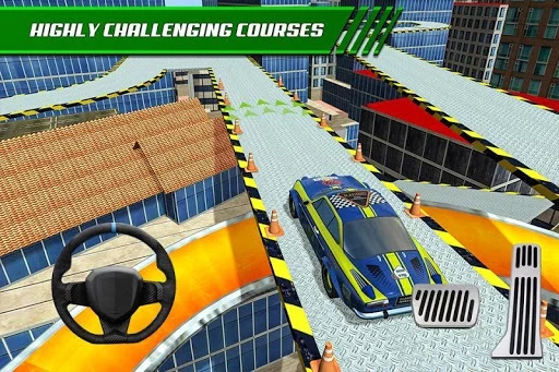 Изображение игры: Roof Jumping Car Parking Games