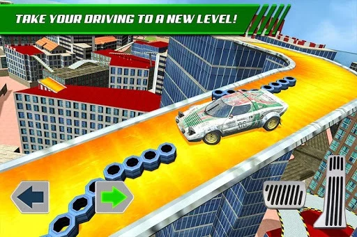 Изображение игры: Roof Jumping Car Parking Games