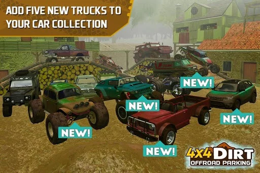 Изображение игры: 4x4 Dirt Offroad Parking