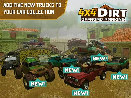 Изображение игры: 4x4 Dirt Offroad Parking