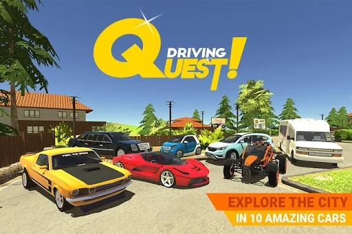 Изображение игры: Driving Quest!