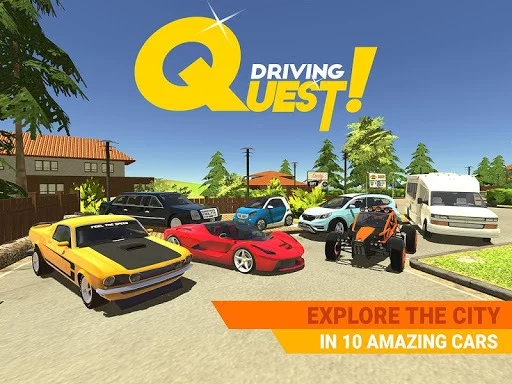 Изображение игры: Driving Quest!