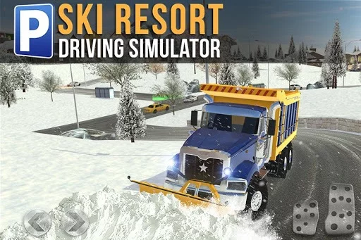 Изображение игры: Ski Resort Driving Simulator