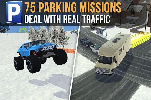 Изображение игры: Ski Resort Driving Simulator
