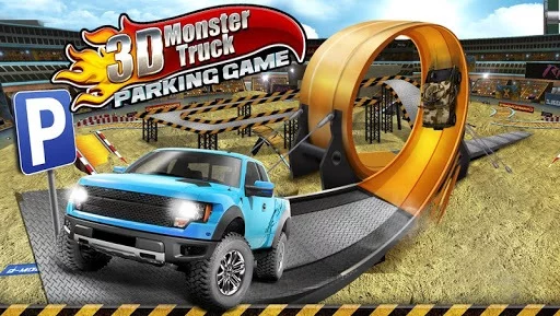 Изображение игры: 3D Monster Truck Parking Game