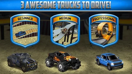 Изображение игры: 3D Monster Truck Parking Game