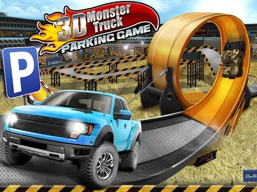 Изображение игры: 3D Monster Truck Parking Game
