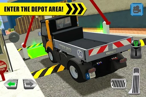 Изображение игры: Truck Driver: Depot Parking Simulator