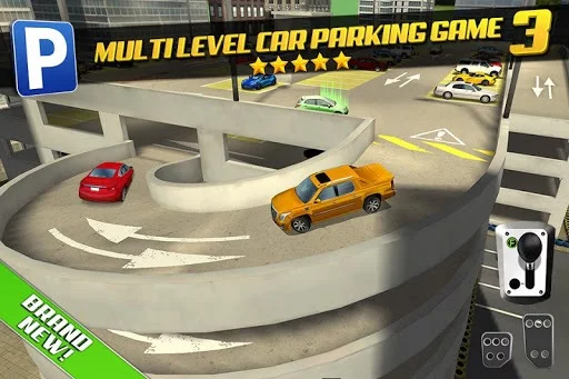 Изображение игры: Multi Level 3 Car Parking Game