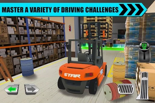 Изображение игры: Truck Driver: Depot Parking Simulator