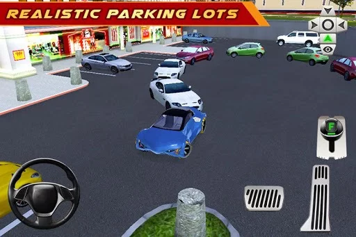 Изображение игры: Shopping Mall Car Driving 2