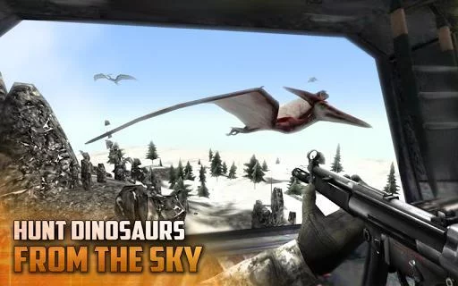 Изображение игры: DINO GUNSHIP: Airborne Hunter