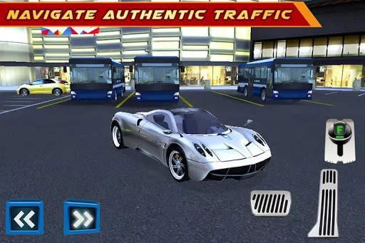 Изображение игры: Shopping Mall Car Driving 2