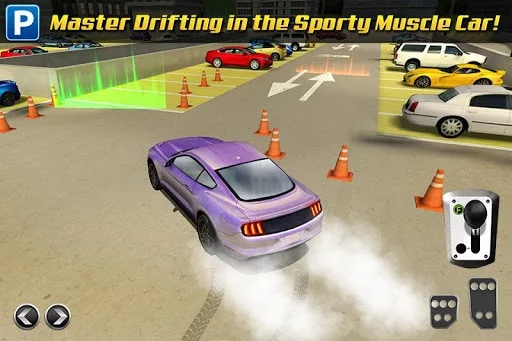 Изображение игры: Multi Level 3 Car Parking Game