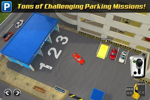 Изображение игры: Multi Level 3 Car Parking Game