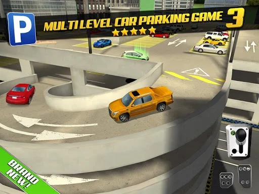 Изображение игры: Multi Level 3 Car Parking Game