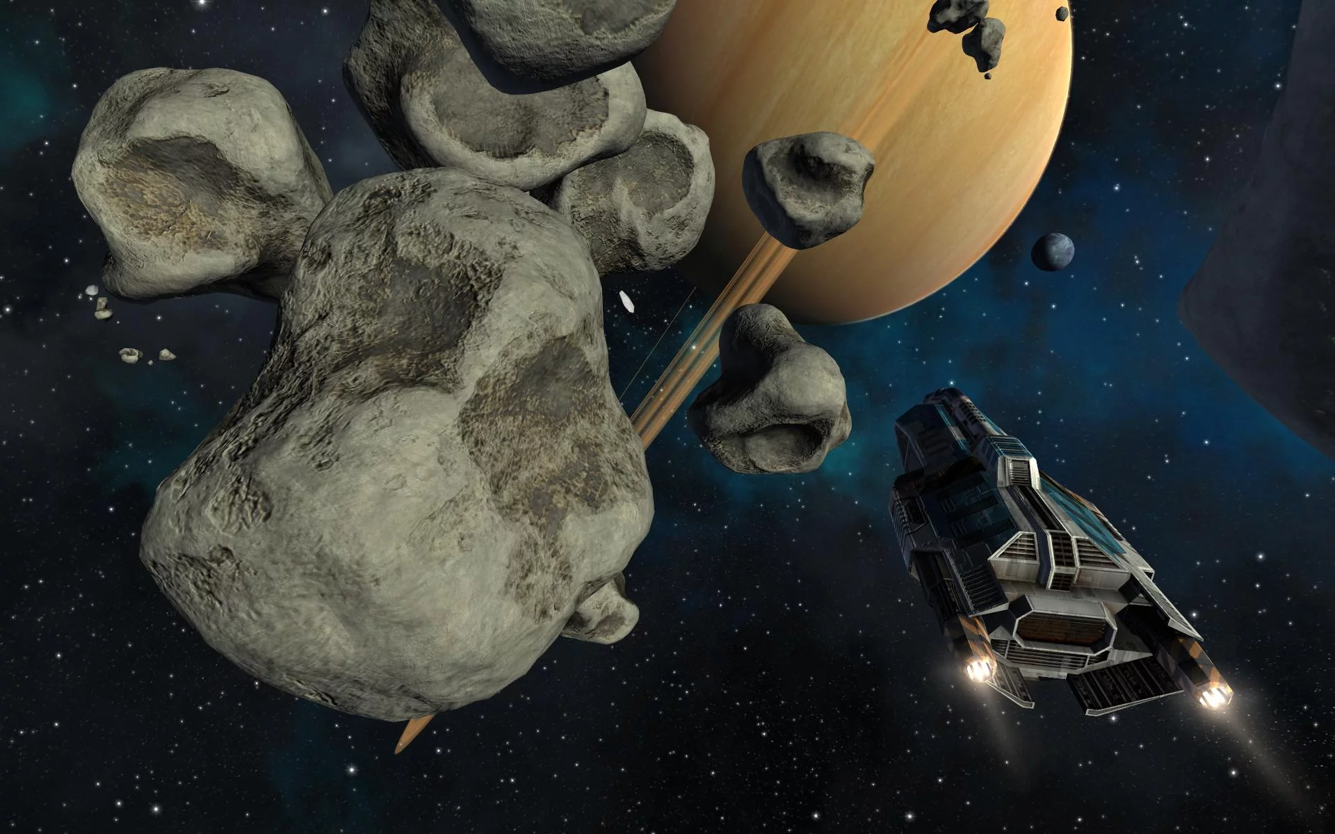 Изображение игры: Vendetta Online (3D Space MMO)