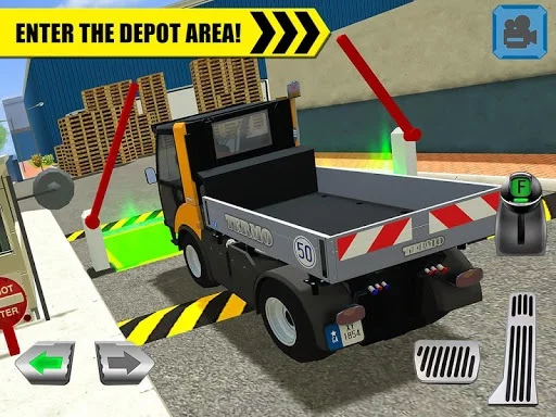 Изображение игры: Truck Driver: Depot Parking Simulator
