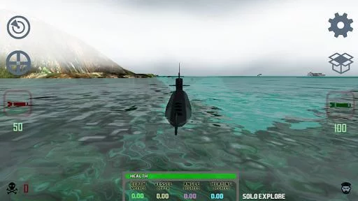 Изображение игры: Submarine Sim MMO