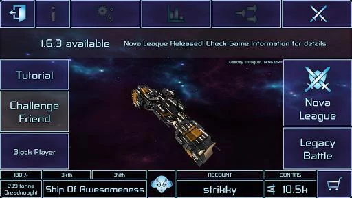 Изображение игры: War Space: Free Strategy MMO