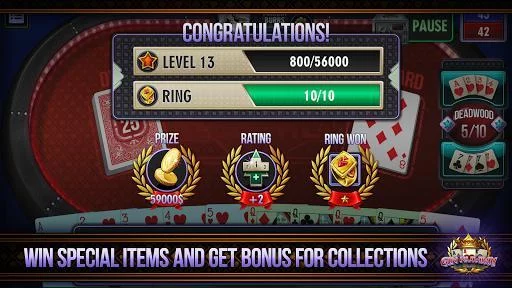 Изображение игры: Gin Rummy Online