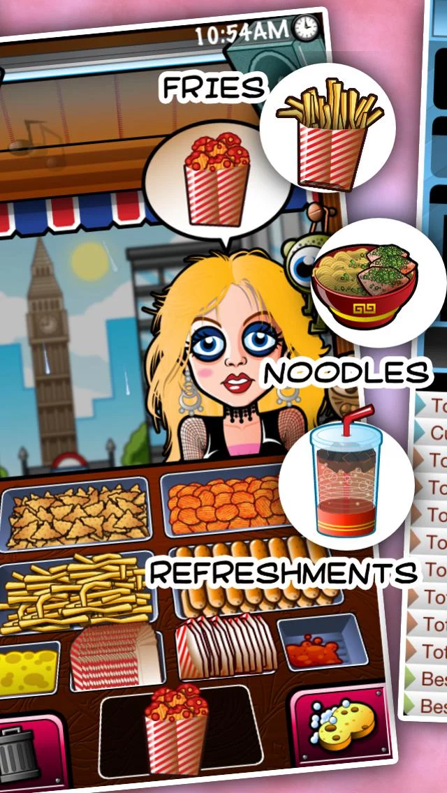 Изображение игры: Streetfood Tycoon: World Tour