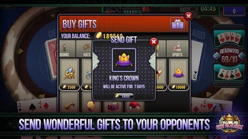 Изображение игры: Gin Rummy Online