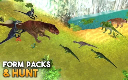 Изображение игры: Dino World Online - Hunters 3D
