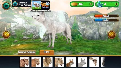 Изображение игры: Animal Sim Online: Big Cats 3D