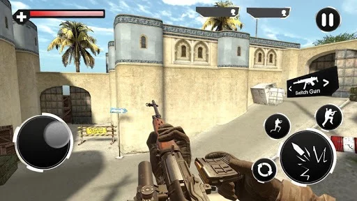 Изображение игры: Gun Strike Sniper Shoot