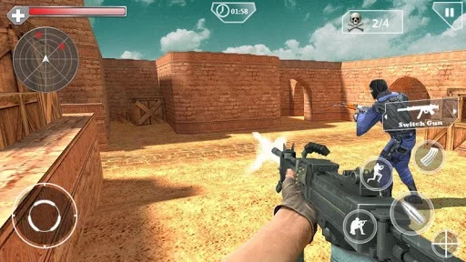 Изображение игры: SWAT Counter Shoot