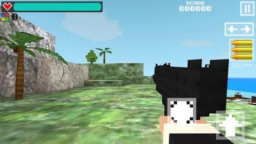Изображение игры: Block Gun 3D: Ghost Ops