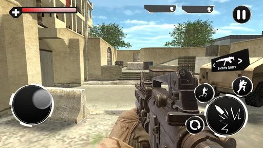 Изображение игры: Gun Strike Sniper Shoot
