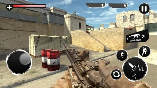 Изображение игры: Gun Strike Sniper Shoot