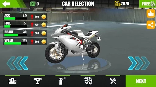 Изображение игры: Racing Moto 3D