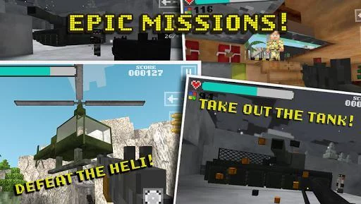 Изображение игры: Block Gun 3D: Ghost Ops