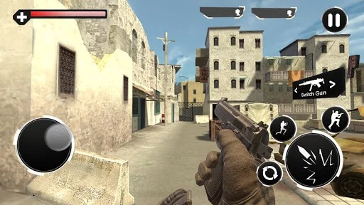 Изображение игры: Gun Strike Sniper Shoot