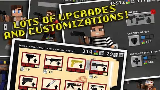Изображение игры: Block Gun 3D: Ghost Ops