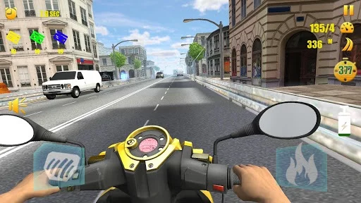 Изображение игры: Racing Moto 3D