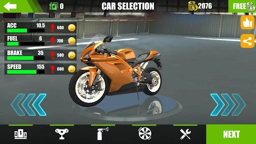 Изображение игры: Racing Moto 3D