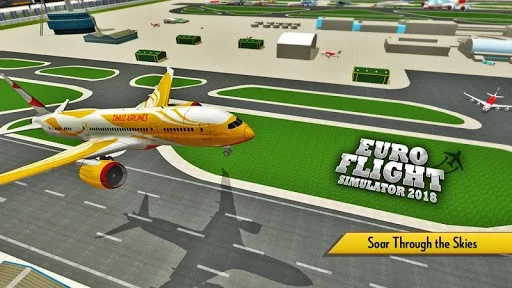 Изображение игры: Euro Flight Simulator 2018