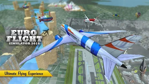 Изображение игры: Euro Flight Simulator 2018
